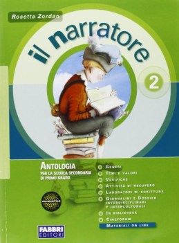 narratore 2, libro+quad.NO LETTERATURA