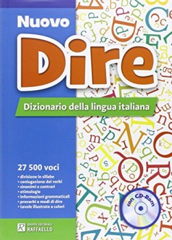 nuovo dire dizionario della lingua italiana +cdrom