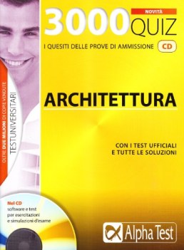 3000 quiz architettura + cd (fuori catalogo)