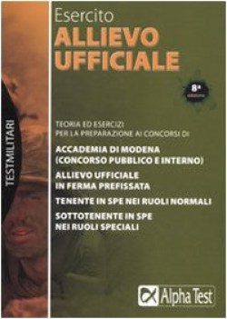 alievo ufficiale nell\'esercito