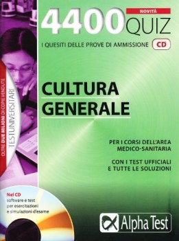 4400 quiz di cultura generale +cd