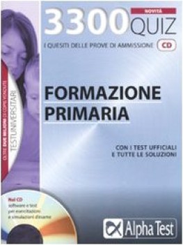 3300 quiz per formazione primari+CD