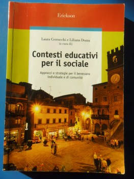 Contesti educativi per il sociale ESAURITO