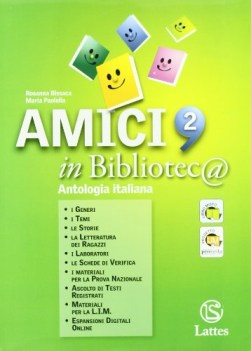 amici in biblioteca 2 +lett.+quad.2 fc18