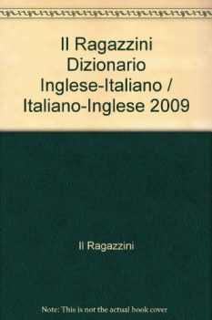 dizionario inglese maggiore 2009  fc10