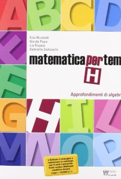 matematica per temi h