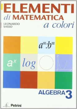 elementi di matem.a colori algebra 3