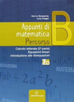 appunti di matematica B equazioni disequazioni