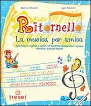 ritornello la musica per amica +cd fc