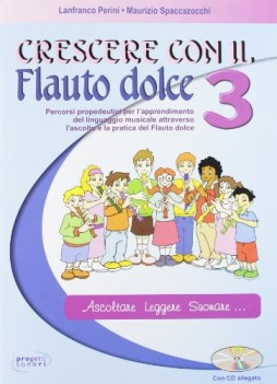 crescere con il flauto dolce 3 + cd