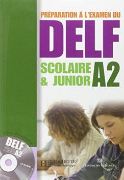 delf scolaire et junior a2 + cd