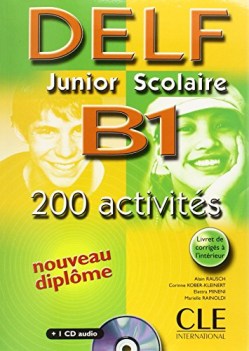 nouveau delf junior et scolaire b1 + cd