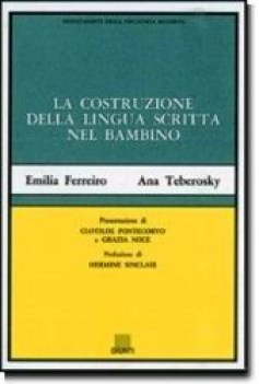 costruzione lingua scritta nel bambino