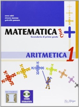 matematica piu, aritmetica 1 + cd (3t)