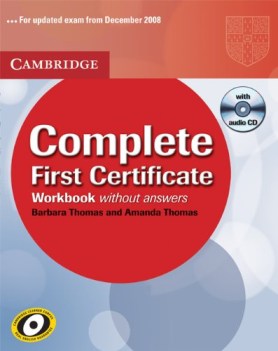 complete first certificate wb +cd nokey