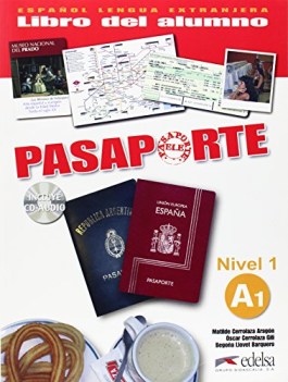 pasaporte ele 1a, alumno + cd