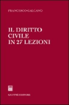 diritto civile in 27 lezioni