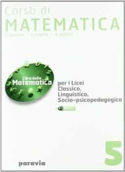 corso di matematica 5 (lic.class.ling)