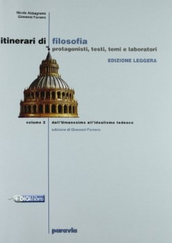 itinerari di filosofia 2, ed.leggera