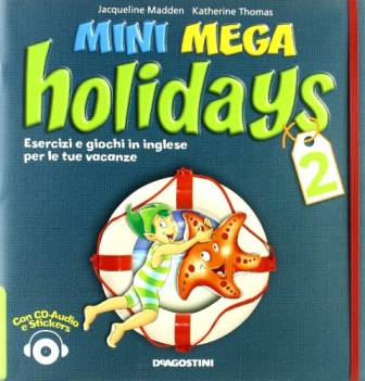 mini mega holidays 2 +cd+guida genitori