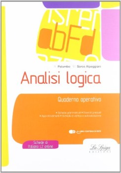 analisi logica quaderno operativo