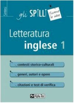 letteratura inglese 1