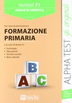 veritest 11 formazione primaria