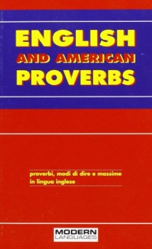 english and american proverbs