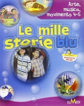 mille storie blu 4, lett. (4t)