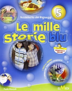 mille storie blu 5 suss. dei linguaggi