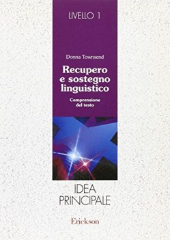 recupero e sostegno linguistico 1 idea principale