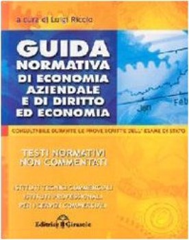 guida normativa di econ.az. e di dir.econ.