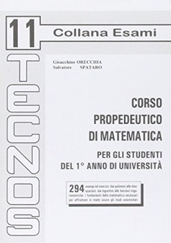 corso propedeutico per studenti 1anno universita