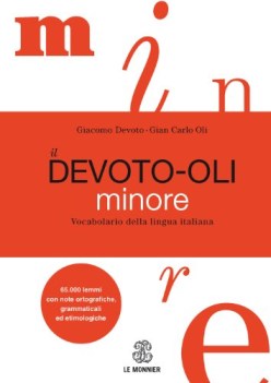 dizionario italiano minore ne13 DEVOTINO NO CD