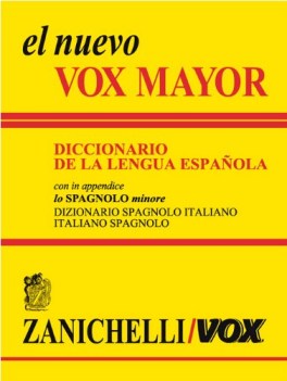 dizionario spagnolo monolingua VOX