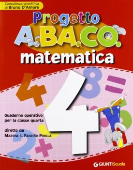 progetto abaco matematica 4