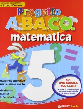 progetto abaco matematica 5