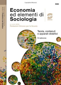 economia ed elementi di sociologia (363) x bn ne09