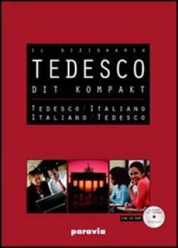 dizionario tedesco DIT +cdrom COMPATTO ne09