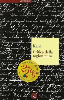 critica della ragion pura