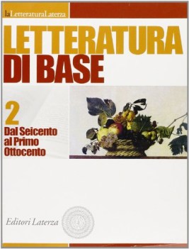 letteratura di base 2 dal 600 al primo 800