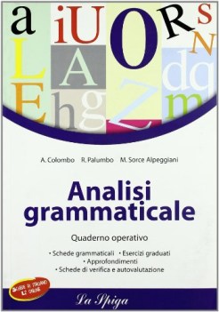 analisi grammaticale quaderno FC