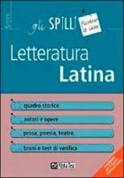 letteratura latina (spilli)