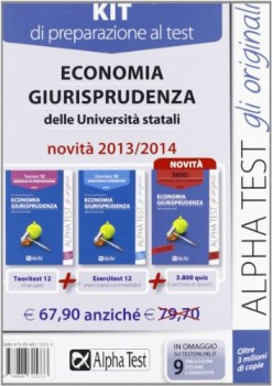 kit area econom.-giuridica 12 teoritest+esercitest+3800 quiz