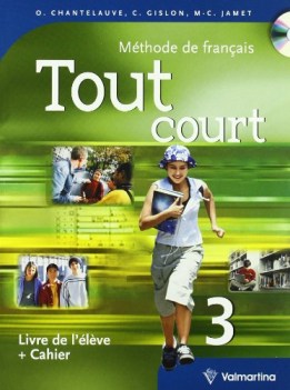 tout court 3 livre/cahier+cdaudio+livret