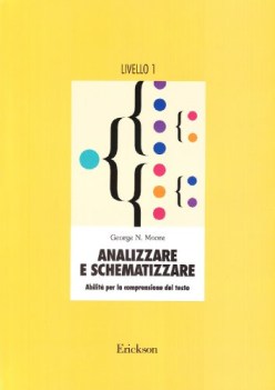 analizzare e schematizzare liv.1 abilita\' per la comprensione del testo