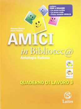 amici in biblioteca 3 quad.lav.+per l\'esame