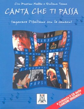 canta che ti passa +cd imparare l\'italiano con le canzoni