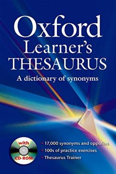 oxford learner\'s thesaurus-synonyms + cd