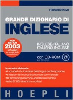 grande dizionario ing-ita ita-ing +CD ROM